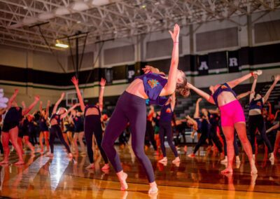 dance practicing